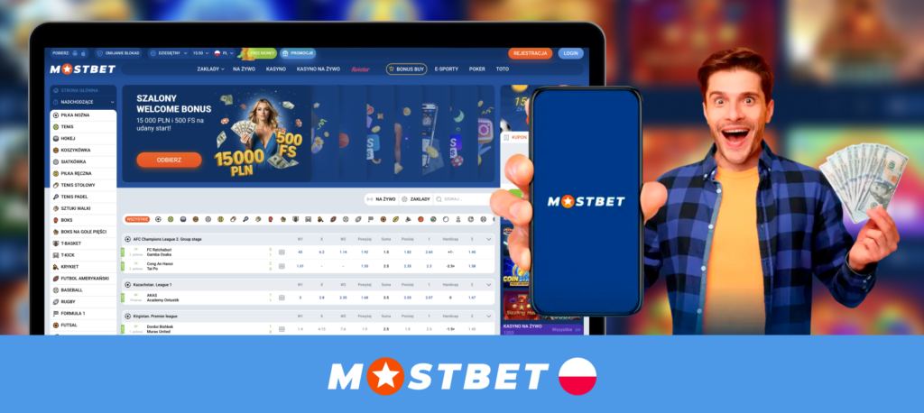Oficjalna strona zakładów sportowych Mostbet w Polsce